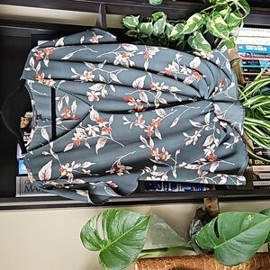 Stitch Fix: Beacon Allura Knot Detail Blouse - Green